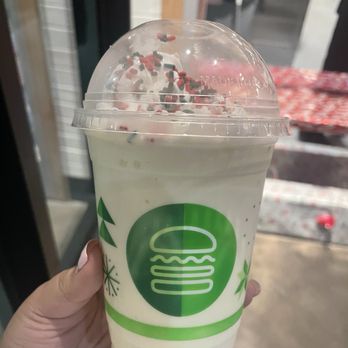 Shake Shack Pasadena - Christmas cookie shake - Burgers Near Me - Pasadena, California