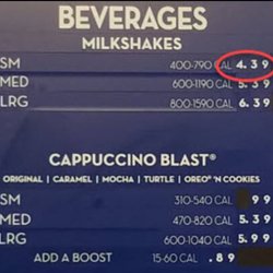 Dunkin' - Posted Price