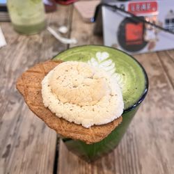 Juillet Cafe - Matcha gimme s'mores (?)