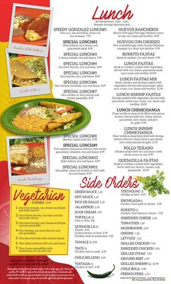 Menu photo 1 La Carreta Higginsville, MO Menu photo 1 La Carreta Higginsville, MO