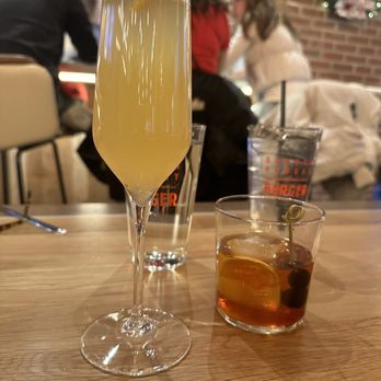 Gordon Ramsay Burger - French 75 and Old fashion - Salad Near Me - Chicago, Illinois