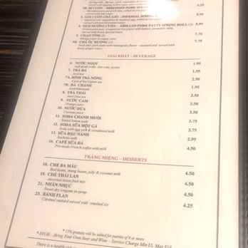 Saigon Block - Menu 10/2024 - Vietnamese Near Me - Richardson, Texas