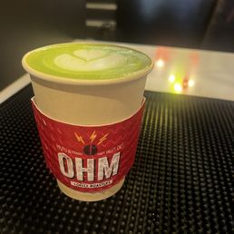 Lavender Matcha Latte