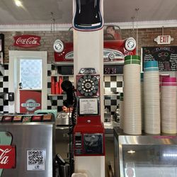 Paradise Ice Cream Parlor - Counter where you order