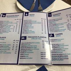 Cristina - Menu