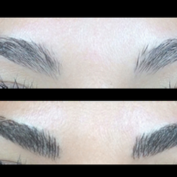 Microblading before and after