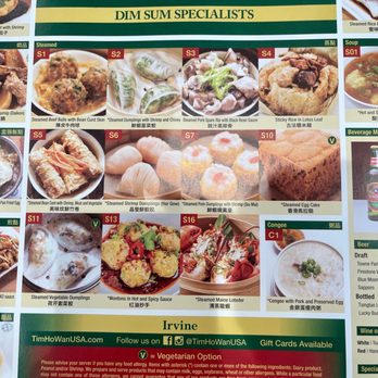 Tim Ho Wan - Dim Sum Near Me - Irvine, California
