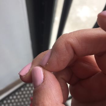 Pinky Nails & Spa - sloppy and uneven edges of polish and cuticles. - Nail Salons Near Me - Toronto, Ontario Pinky Nails & Spa - sloppy and uneven edges of polish and cuticles. - Nail Salons Near Me - Toronto, Ontario