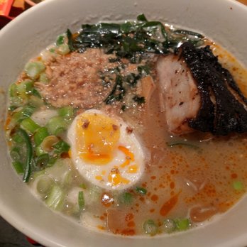 RAMEN-SAN - Ramen: tonkotsu traditional broth, chashu, molten egg - Ramen Near Me - Chicago, Illinois