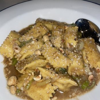 Bar Mezzana - Leek and sage ravioli - Italian Near Me - Boston, Massachusetts Bar Mezzana - Leek and sage ravioli - Italian Near Me - Boston, Massachusetts