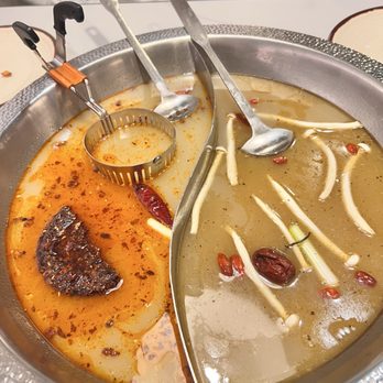 Szechuan Mansion Hotpot - Beef Tallow and Mushroom broth - Hot Pot Near Me - Charlotte, North Carolina