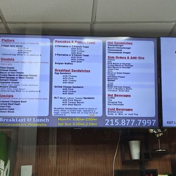 Junes Breakfast - Full menu picture with less glare - Breakfast & Brunch Near Me - Philadelphia, Pennsylvania Junes Breakfast - Full menu picture with less glare - Breakfast & Brunch Near Me - Philadelphia, Pennsylvania