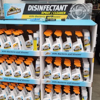 Walmart Supercenter - a display of disinfectant - Grocery Near Me - Suwanee, Georgia Walmart Supercenter - a display of disinfectant - Grocery Near Me - Suwanee, Georgia