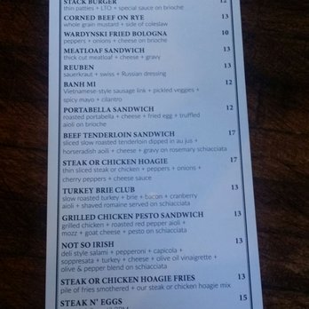 Forty Thieves - Menu - Pubs Near Me - Buffalo, New York Forty Thieves - Menu - Pubs Near Me - Buffalo, New York
