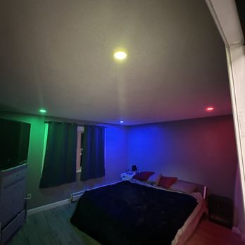 Rad-Wire Electric - Color Changing LED's - Electricians Near Me - Manchester, New Hampshire