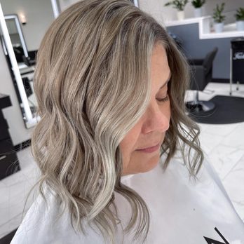 Long's Hair Studio - Gray hair blended - Hair Salons Near Me - Katy, Texas Long's Hair Studio - Gray hair blended - Hair Salons Near Me - Katy, Texas