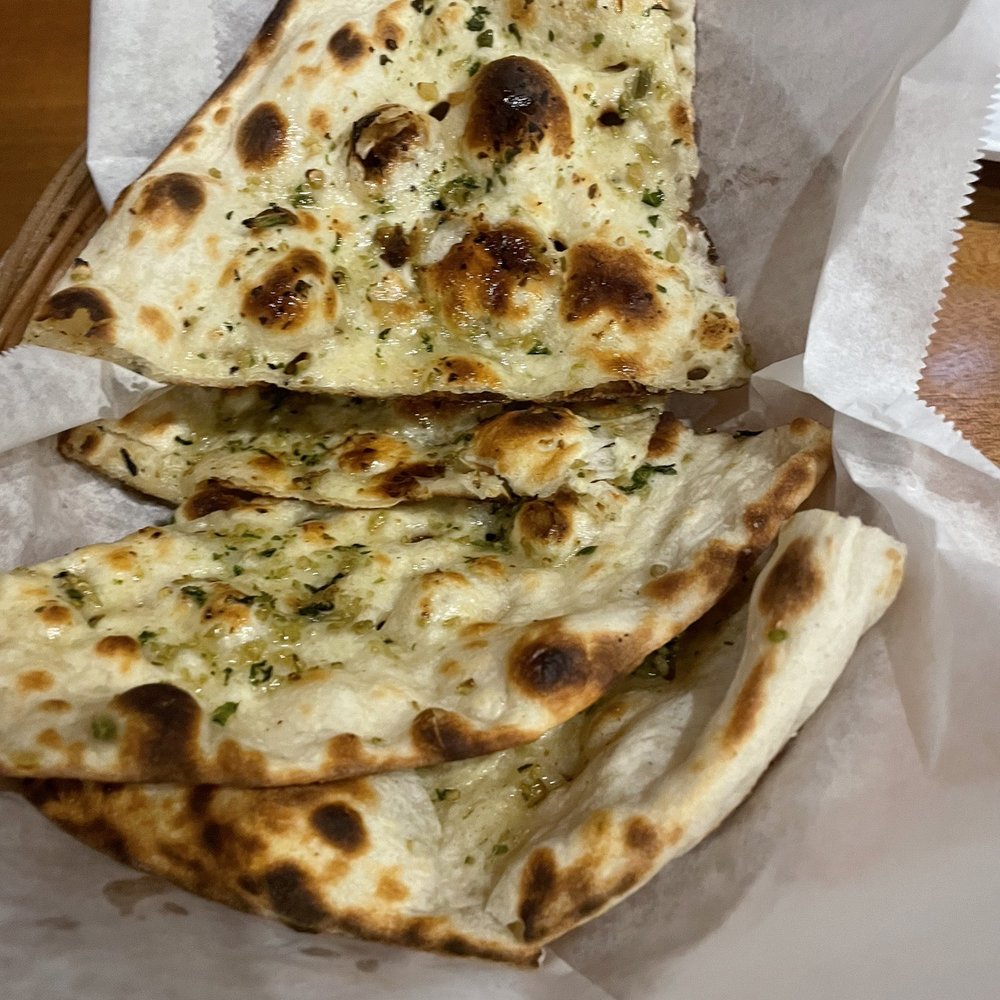 Biryani Pot, Indian Restaurant - Garlic Basil Naan - Indian Near Me - Chandler, Arizona
