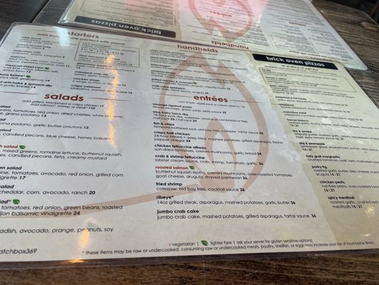 Menu photo 5 Matchbox Charlottesville, VA