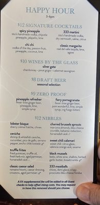 Menu photo 1 333 Pacific Oceanside, CA Menu photo 1 333 Pacific Oceanside, CA