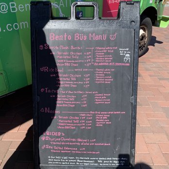 Bento Bus - Menu - Food Trucks Near Me Bento Bus - Menu - Food Trucks Near Me