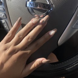 Acrylic + almond shape