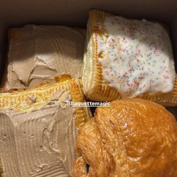 Baguette Magic - brown sugar poptart, strawberry poptart, chocolate croissant - Bakeries Near Me - Charleston, South Carolina Baguette Magic - brown sugar poptart, strawberry poptart, chocolate croissant - Bakeries Near Me - Charleston, South Carolina