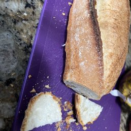 High quality bolillo. Brought a tear to my eye finally seeing this now unicorn of bread. Perfect for tortas ahogadas! High quality bolillo. Brought a tear to my eye finally seeing this now unicorn of bread. Perfect for tortas ahogadas!