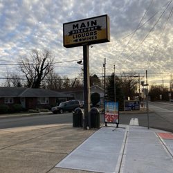 Main Street Liquors - Signage