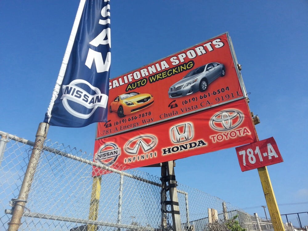 CALIFORNIA SPORTS AUTO WRECKING 11 Reviews 781A Energy Way, Chula