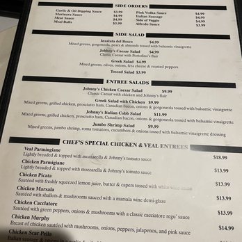 JOHNNYS ITALIAN RESTAURANT - Updated October 2025 - 62