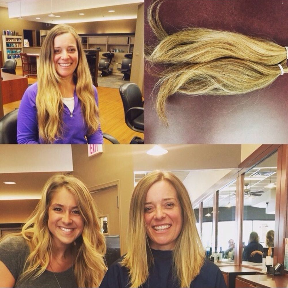 Zano Salon - Hannah helping me with my hair donation cut, I was super nervous but LOVE my new cut! Thanks Hannah. - Hair Salons Near Me - Lisle, Illinois Zano Salon - Hannah helping me with my hair donation cut, I was super nervous but LOVE my new cut! Thanks Hannah. - Hair Salons Near Me - Lisle, Illinois