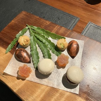 Aubergine - Last plate of desserts - New American Near Me - Carmel, California