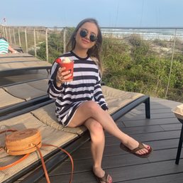 Ocean view just outside bar