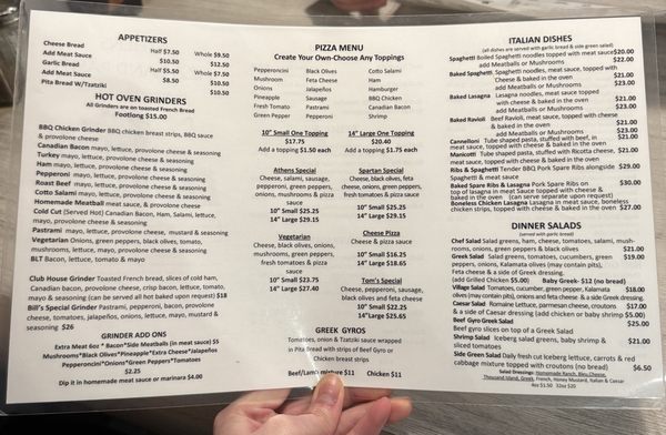 Menu photo 2 Athens Pizza & Pasta Auburn, WA Menu photo 2 Athens Pizza & Pasta Auburn, WA