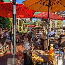 The Cantina - Front outdoor patio in the late afternoon.