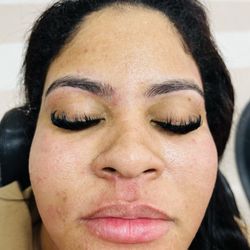 Eyebrow Threading In Haillie's Haircuts - After