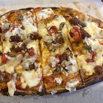 Munno - Special "Nduja" (Calabrian pepper sausage spread) pizza - Pizza Near Me - Chicago, Illinois Munno - Special "Nduja" (Calabrian pepper sausage spread) pizza - Pizza Near Me - Chicago, Illinois