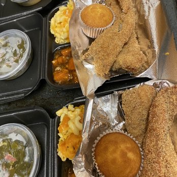 Valley Soul 2 Go - Fried Catfish Plate - Caterers Near Me - La Mesa, California Valley Soul 2 Go - Fried Catfish Plate - Caterers Near Me - La Mesa, California