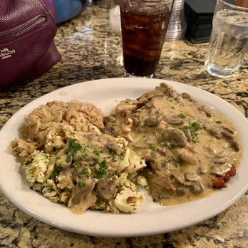 Weller's Bistro - Jaegerschnitzel with mushroom sauce. - German Near Me - Layton, Utah Weller's Bistro - Jaegerschnitzel with mushroom sauce. - German Near Me - Layton, Utah
