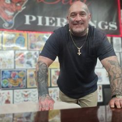 Tattoo artist/ owner/ Devils Luck Tattoo 3460 N. Pulaski 773.263.9072