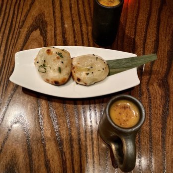 Indian Accent - Complementary Blue cheese Naan and Pumpkin coconut Shorba - Indian Near Me - New York, New York Indian Accent - Complementary Blue cheese Naan and Pumpkin coconut Shorba - Indian Near Me - New York, New York