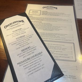 Charleston's - Menu - American Near Me - Indianapolis, Indiana