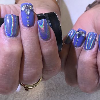 Get Nailed - Purple chrome - Nail Salons Near Me - Lake Forest, California