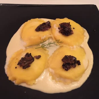 Life - Black truffle ravioli is SO delicious. The sauce is to die for... - Italian Near Me - Rome, RM