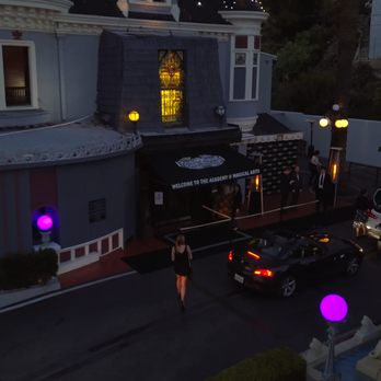 RogersReel Productions - Evening aerial shot of The Magic Castle in downtown Hollywood. - Video/Film Production Near Me - Lake Forest, California RogersReel Productions - Evening aerial shot of The Magic Castle in downtown Hollywood. - Video/Film Production Near Me - Lake Forest, California