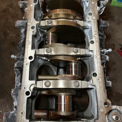 C & E Machine Shop - Cut and polished crank journals for over-size bearings