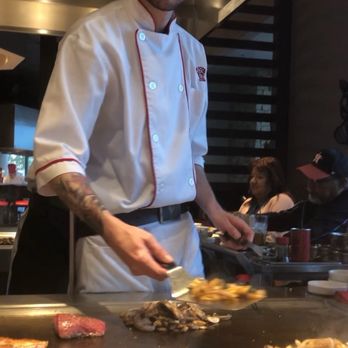 Benihana - Conroe - Our chef "Mr Guy" - Sushi Bars Near Me - Conroe, Texas