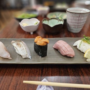 Tanuki Sushi - Round 1 of omakase - Sushi Bars Near Me - Kaneohe, Hawaii Tanuki Sushi - Round 1 of omakase - Sushi Bars Near Me - Kaneohe, Hawaii