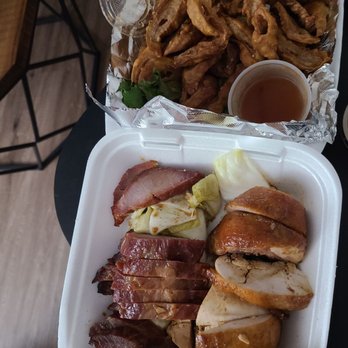 Kim Tar - 2 Item BBQ and fried intestines - Chinese Near Me - Artesia, California