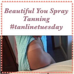 Beautiful You Spray Tanning - Beautiful BROWN color!! Never orange or streaky!!!
